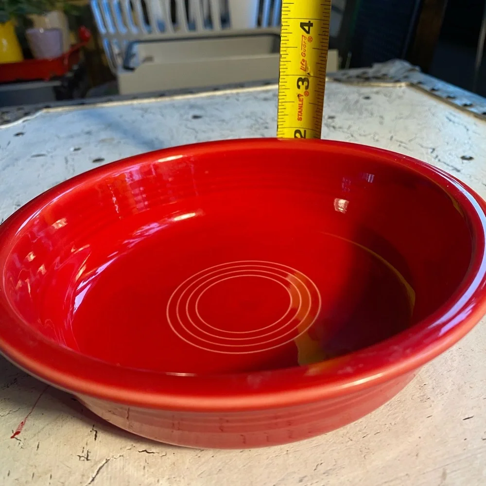 1 Fiesta Ware Scarlet 18 oz Cereal Bowl